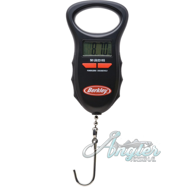 Berkley 50lb Fish Scale Angler Arsenal Digital Weighing Tool