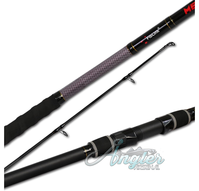Fiblink Surf Fishing Rod 9' 2 Piece Travel Spinning Rod Angler Arsenal