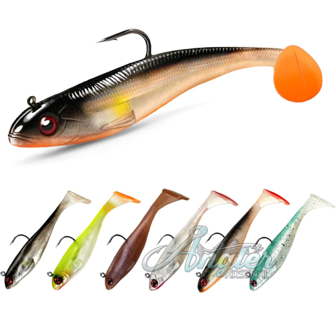 Pre-Rigged 3.5 Inch Swimbaits at Angler Arsenal for Bass Fishing