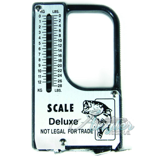 Eagle Claw 28 lb Fish Scale and Tape Measure by Angler Arsenal