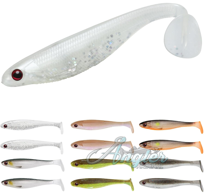 Multi Purpose Paddle Tail Swimbaits for Freshwater Angler Arsenal