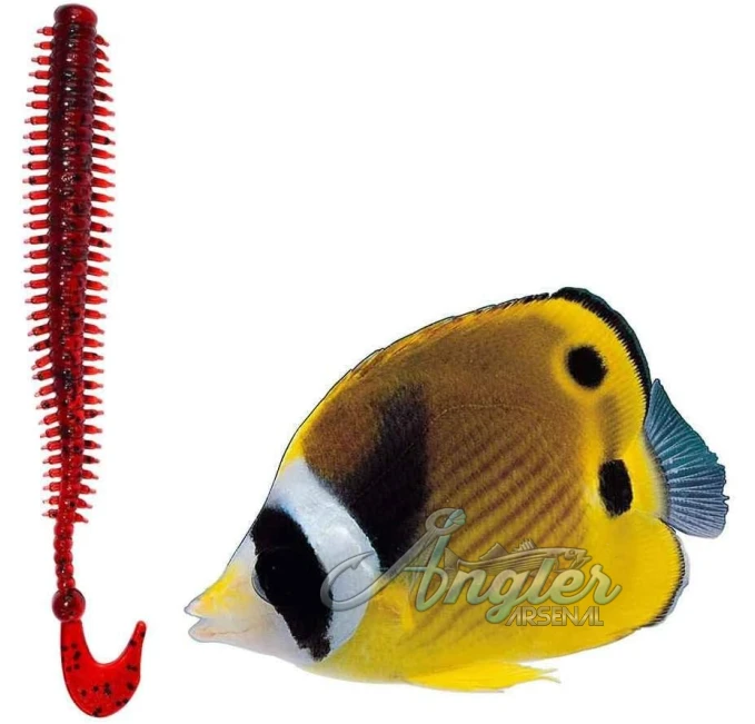 A Fish Lure 10PCS Artificial Sea Worms Soft Fishing Bait Angler Arsenal
