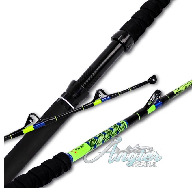 Fiblink Fishing Rod Angler Arsenal Deep Sea Big Game 5'