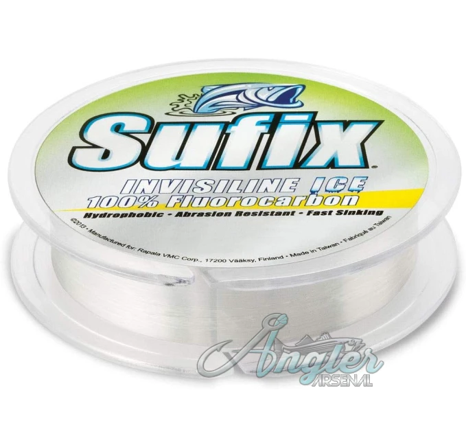 Rapala InvisiLine Ice Fluorocarbon Fishing Line Angler Arsenal
