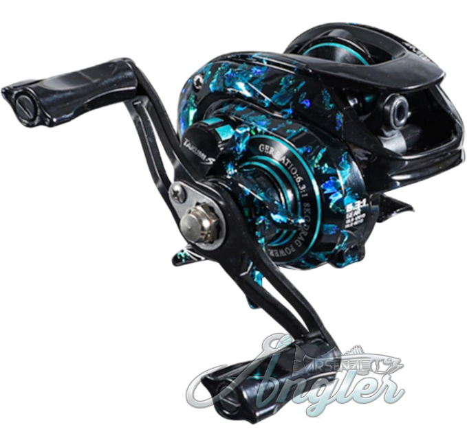 Lacusmall Baitcaster Reel 7.4oz Ultralight by Angler Arsenal