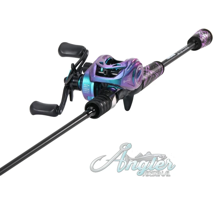 One Bass Spinning and Baitcasting Combo Angler Arsenal Gear