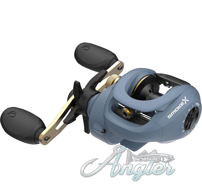 Quantum Smoke X Baitcast Fishing Reel Aluminum X Frame by Angler Arsenal