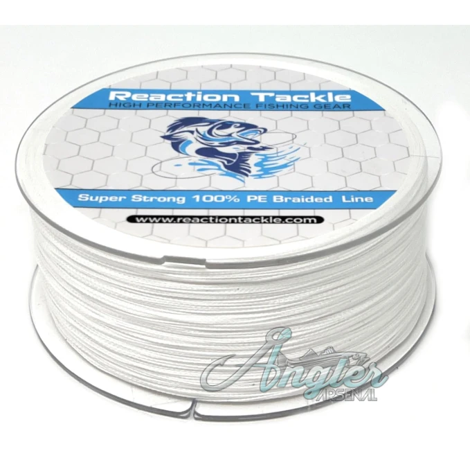 Reaction Tackle Braided Fishing Line Pro Grade by Angler Arsenal