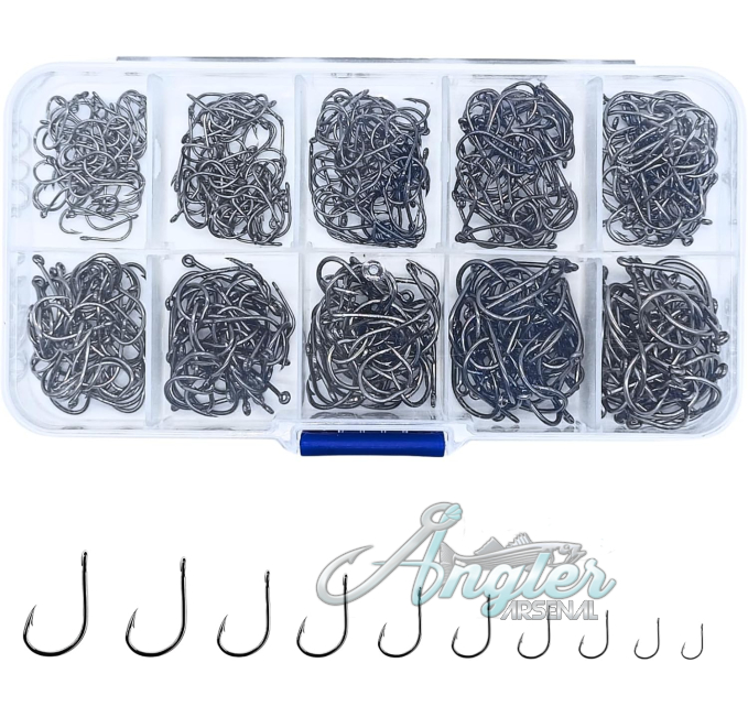 Premium Small Fishing Hooks Set 500PCS Angler Arsenal