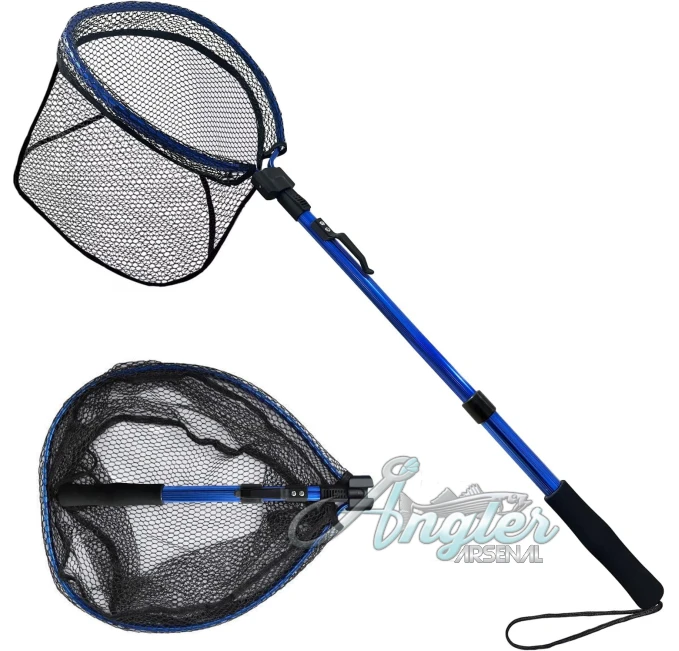 LBW Fishing Net Angler Arsenal Collapsible Kayak Fishing Net