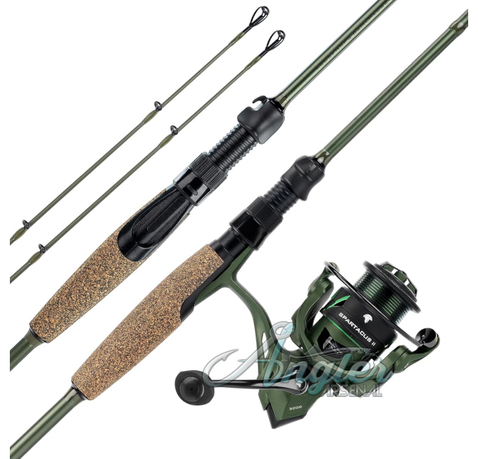 KastKing Spartacus II Reel Combo Ultimate Fishing Gear Angler Arsenal