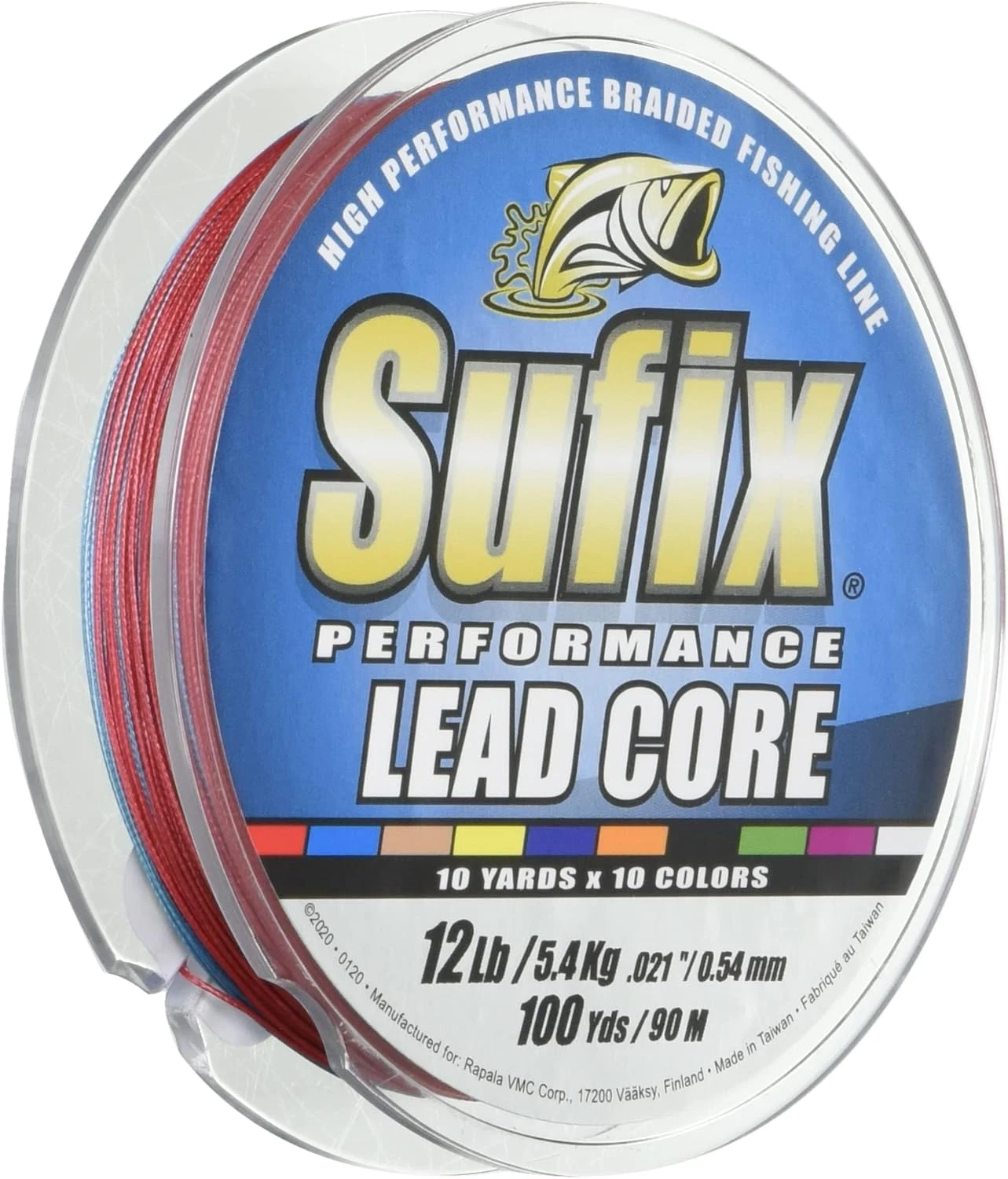 Sufix Performance Lead Core Fishing Line 100 Yards Angler Arsenal