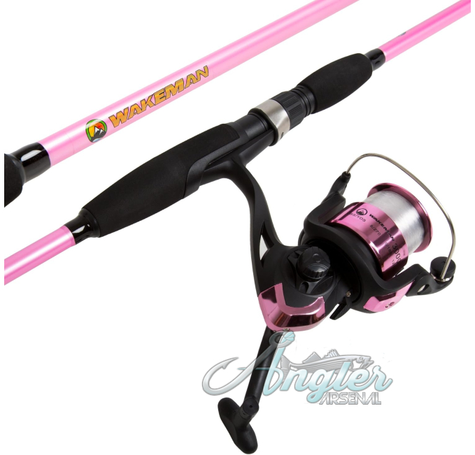 Wakeman Strike Series Spinning Rod Combo Angler Arsenal