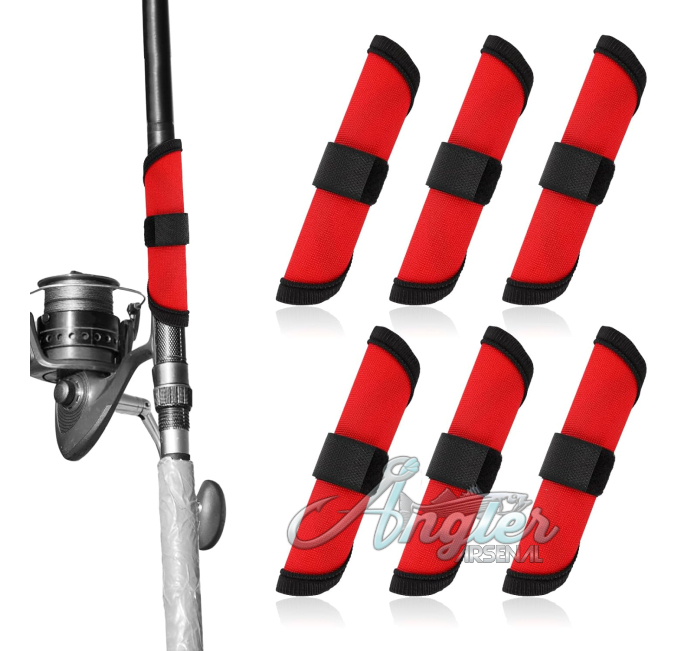 Gosknor 6pcs Fishing Lure Wraps 5.9 Inch Protectors Angler Arsenal
