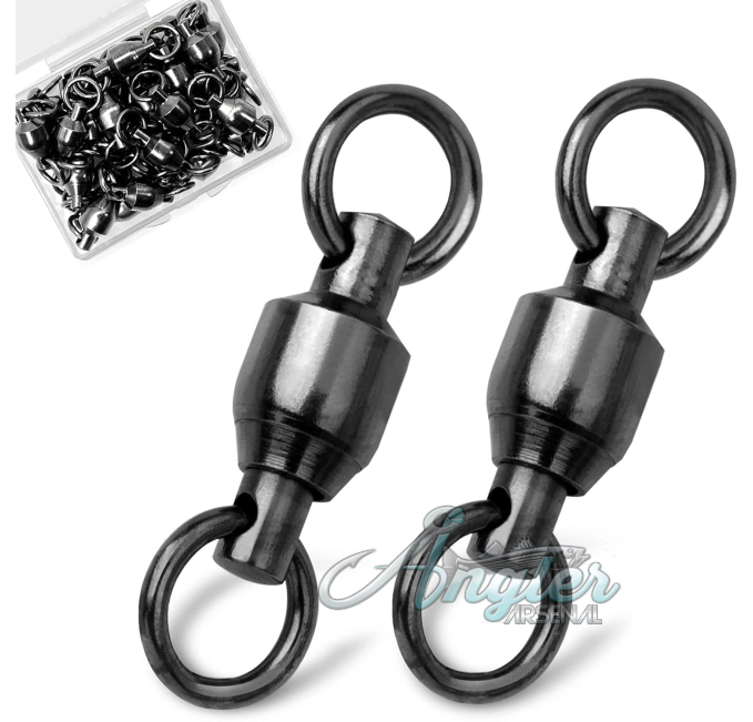 9KM DWLIFE Ball Bearing Swivels High Strength by Angler Arsenal