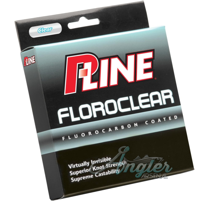 P-Line Floroclear Clear Fishing Line Filler Spool Angler Arsenal