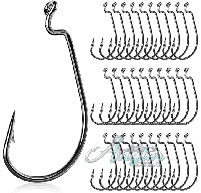 UCEC Fishing Hooks by Angler Arsenal for Bass and Trout