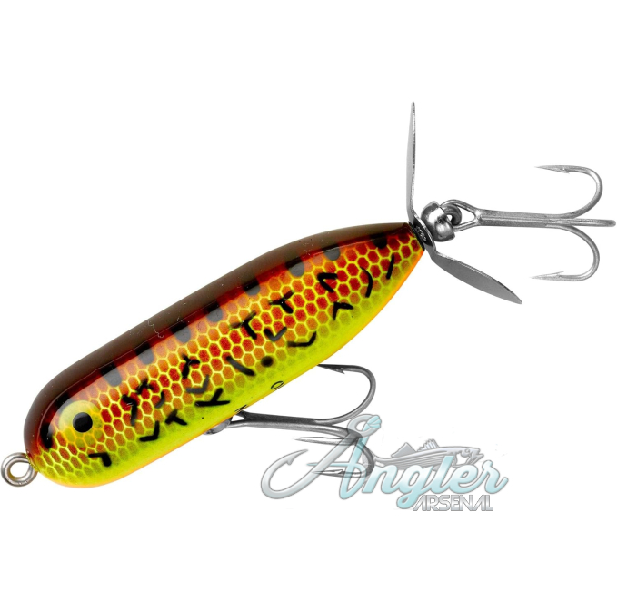 Heddon Angler Arsenal Torpedo Topwater Fishing Lure with Spinner Action