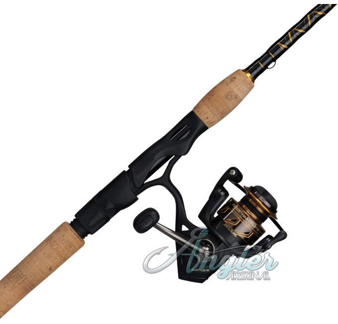 PENN Battle IV Fishing Combo Angler Arsenal Durable Gear Set