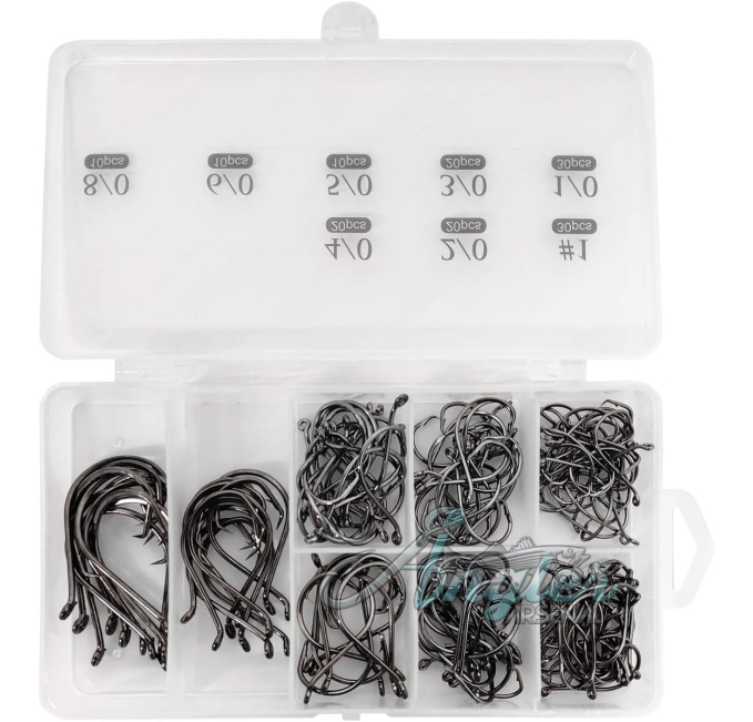 Strong High Carbon Steel Fishing Hooks 150 Pcs Angler Arsenal
