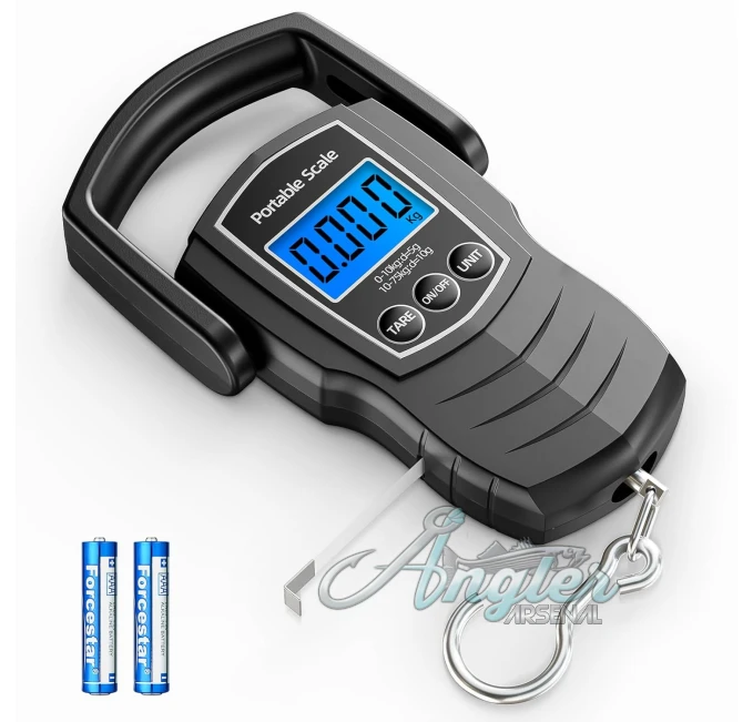Portable 165lb Fishing Weight Scale for Travel Angler Arsenal