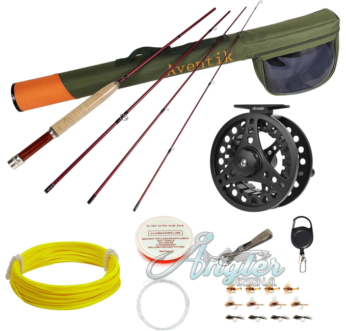 Aventik Whisperer Fly Rod with Tube Ultra Light at Angler Arsenal