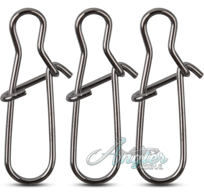 120pcs Fishing Duo Lock Snaps by Angler Arsenal Strong Stainless Steel