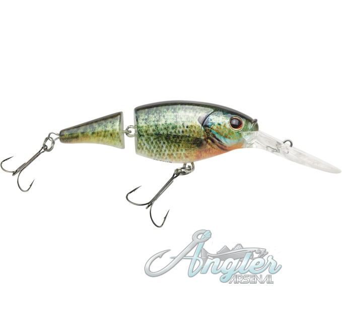 Berkley Flicker Shad Jointed Crankbait Red Tiger 2 Pack Angler Arsenal