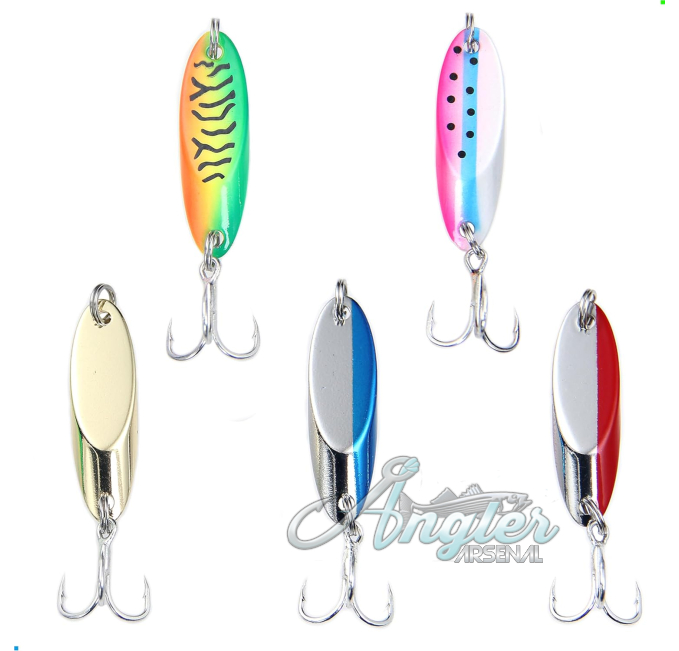 Fishing Spoons Angler Arsenal Trout Lures for Freshwater Saltwater