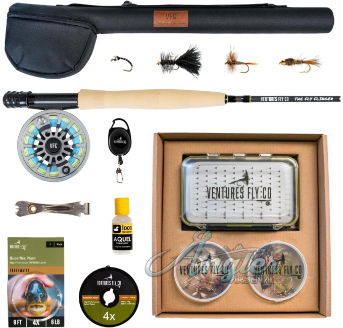 Complete Fly Fishing Kit by Ventures Fly Co at Angler Arsenal