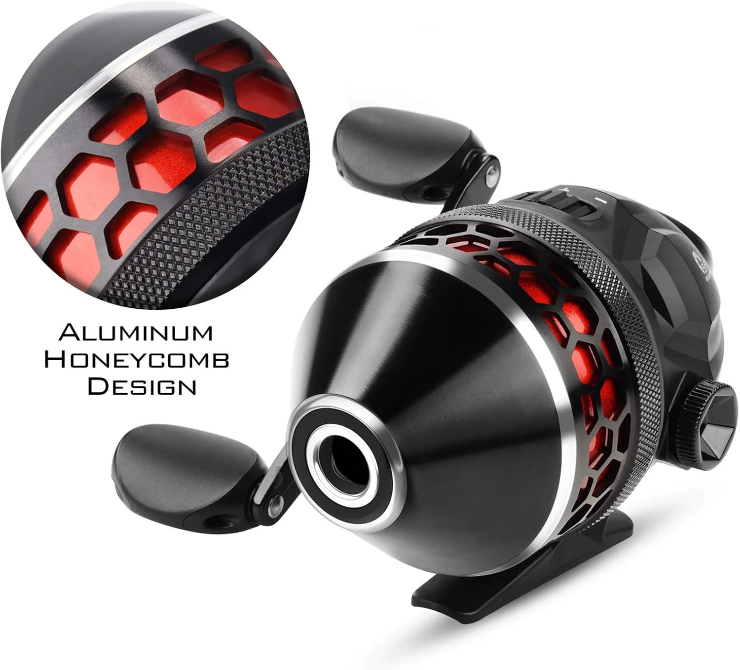 Angler Arsenal KastKing Brutus Spincast Reel Reversible Handle - Image 2