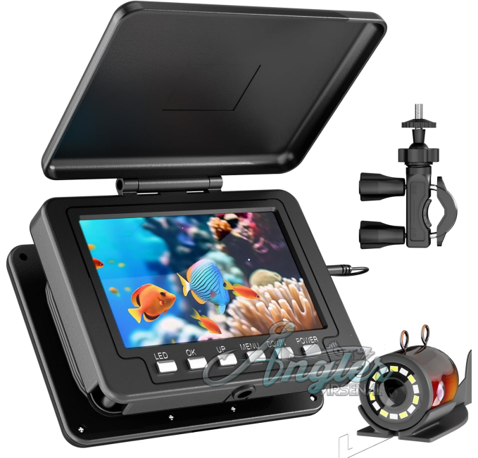 ESANHAO Fishing Camera with Light Angler Arsenal Waterproof IP68