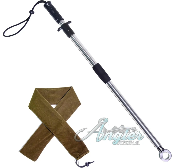 Fairiland 31.5 Inch Fish Lip Gripper Black by Angler Arsenal