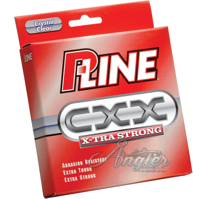 P-Line CXX X-Tra Strong 6lb 300yd Crystal Clear Monofilament Fishing Line Angler Arsenal