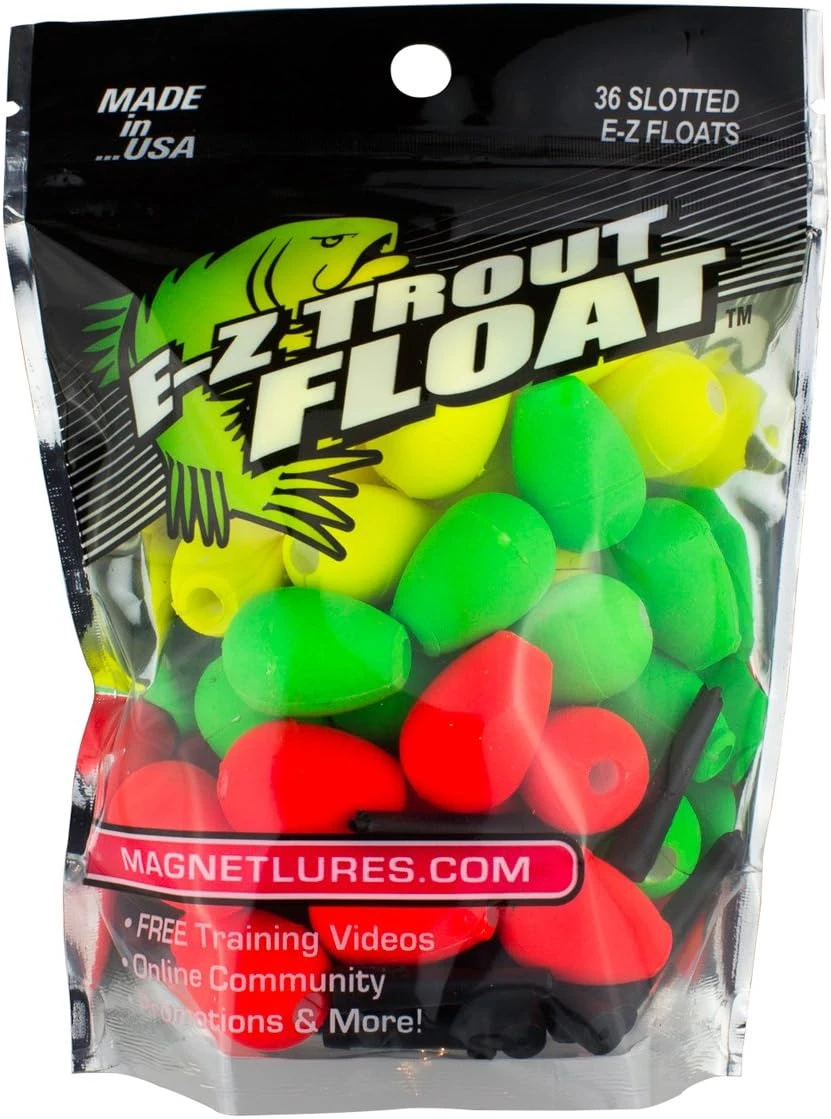Trout Magnet E-Z Floats Angler Arsenal Adjustable Fishing Bobbers