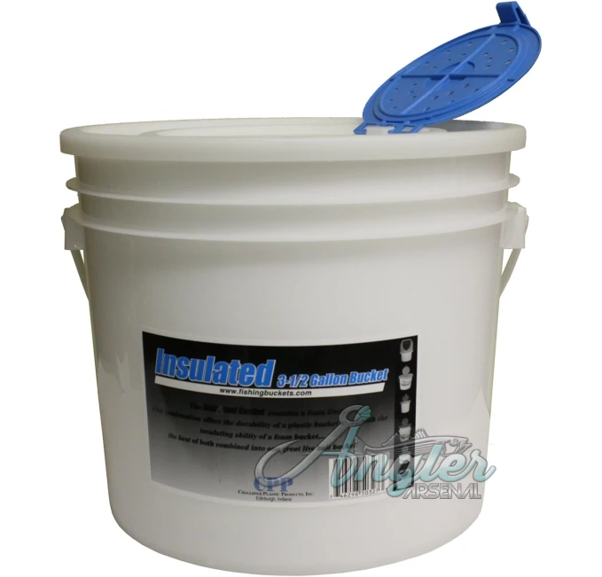 Challenge Plastics 50327 Insulated Bait Bucket Angler Arsenal