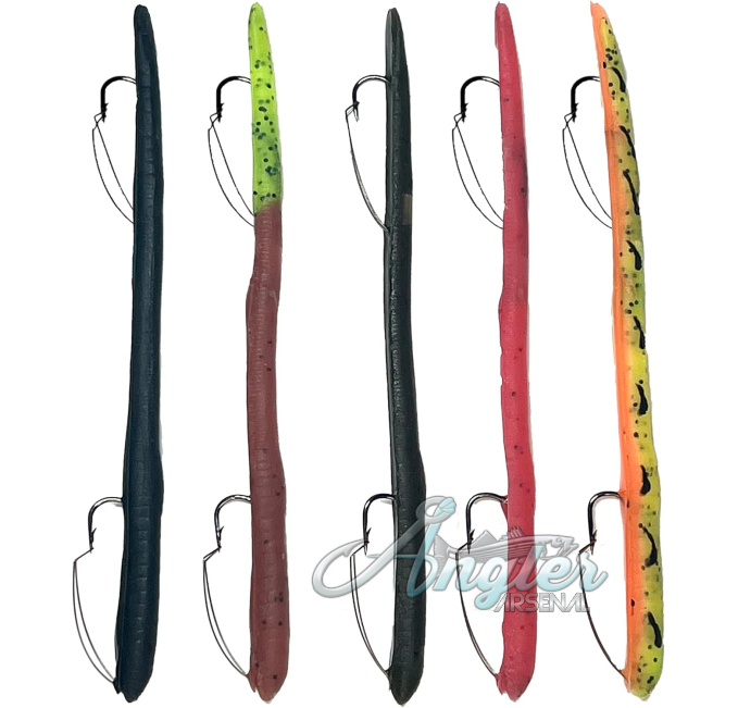 Delong Lures Weedless Pre Rigged Fishing Lures Angler Arsenal Set