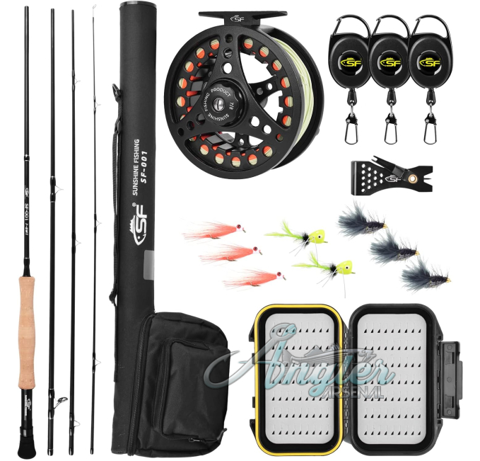 SF SF-001 Fly Fishing Rod 3/4wt 7.6ft at Angler Arsenal