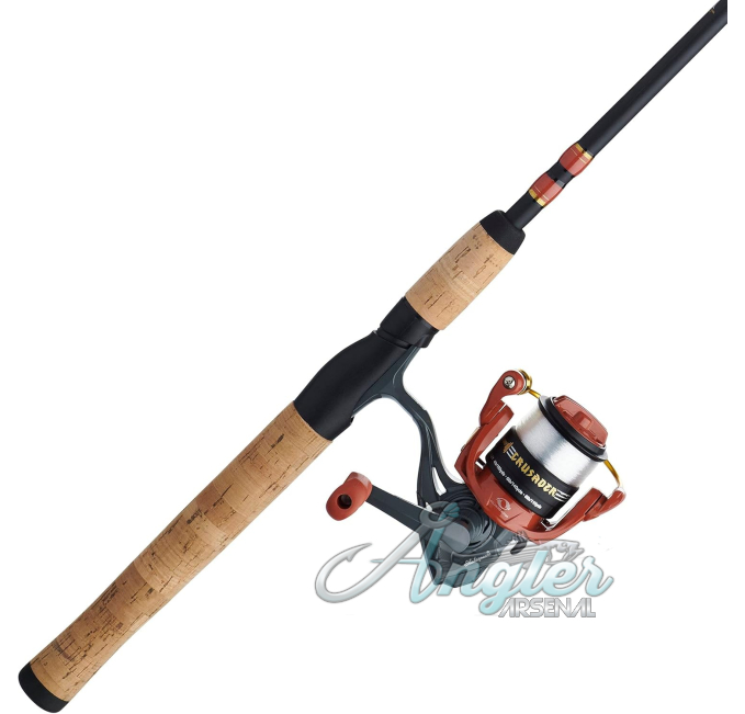 Shakespeare Crusader Fishing Rod and Reel Combo Angler Arsenal