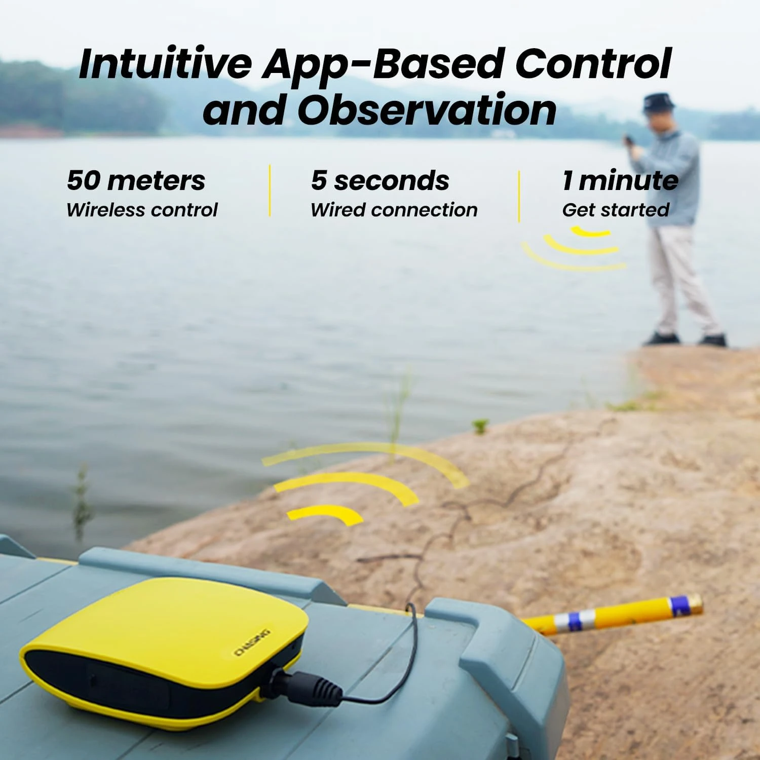 Chasing Canfish CF1 Fishing Camera Kit Angler Arsenal 1080P - Image 2