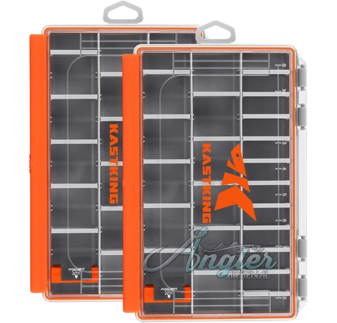 KastKing Waterproof Tackle Box Angler Arsenal Fishing Organizer