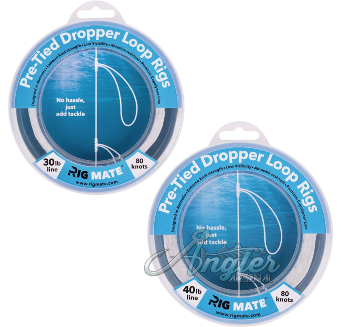 80 Loop Dropper Rigs for Saltwater and Freshwater Angler Arsenal
