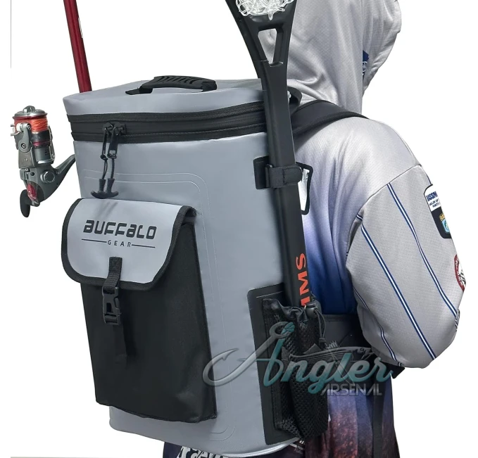 Buffalo Gear 30L Insulated Fishing Backpack by Angler Arsenal