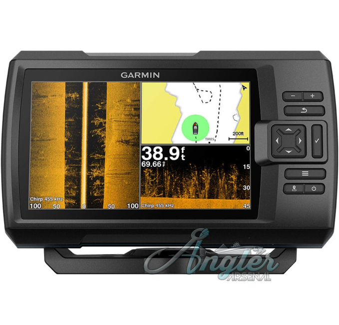 Garmin STRIKER Plus 7sv with CV52HW-TM Transducer and Protective Cover at Angler Arsenal