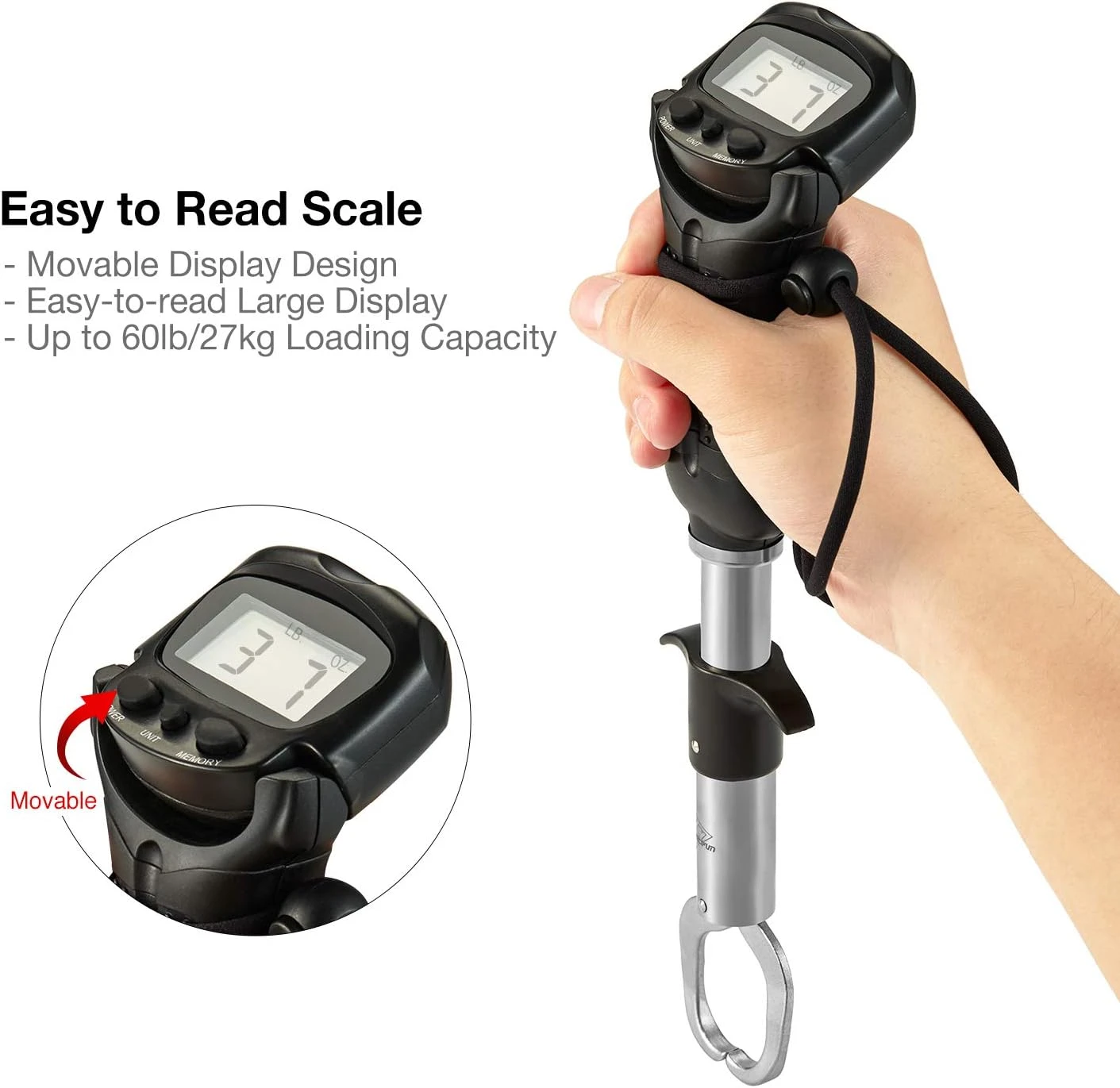 Piscifun Digital Fish Scale Angler Arsenal with Memory Function - Image 3