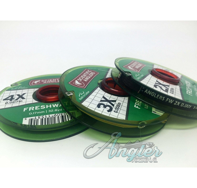 Scientific Anglers Freshwater Nylon Tippet 3 Pack Angler Arsenal