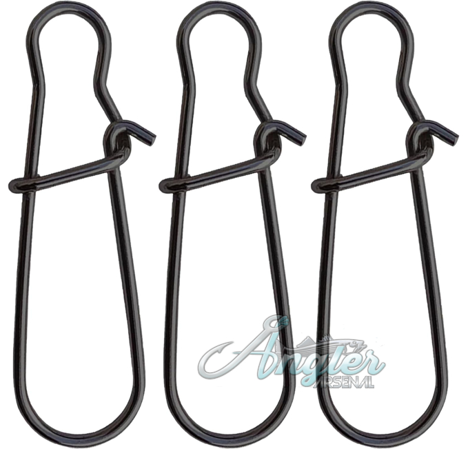 BRILISLE Fishing Lures Duo Lock Snaps 50-100 Pack by Angler Arsenal