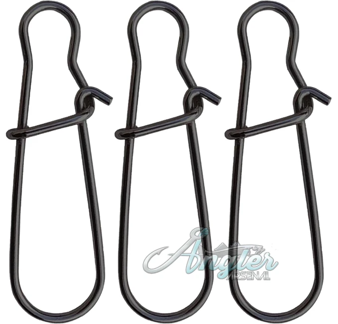 BRILISLE Fishing Lures Duo Lock Snaps 50-100 Pack by Angler Arsenal