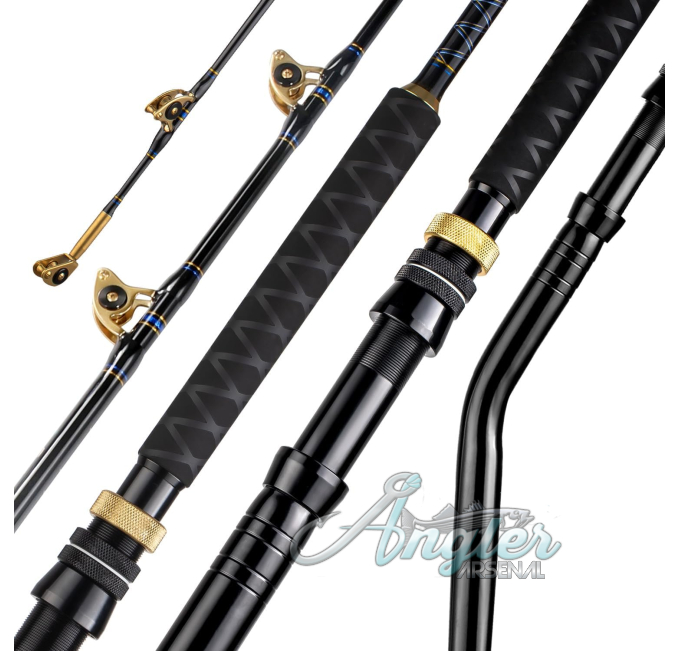 FISHAPPY Bent Butt Offshore Rod Angler Arsenal 80-150lb 6ft