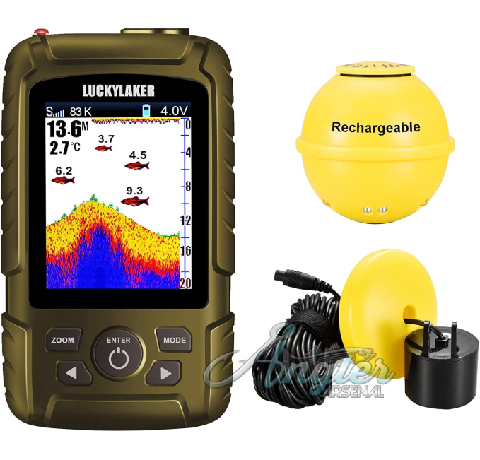 LUCKYLAKER Sonar Depth Finder at Angler Arsenal for Fishing